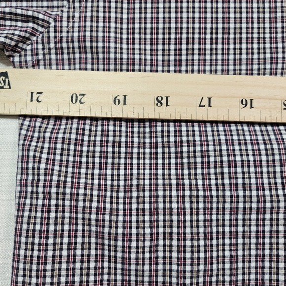 Vtg Pendleton Men's Long Sleeve Plaid Button Down Shirt 100% Cotton Size M - Picture 4 of 10